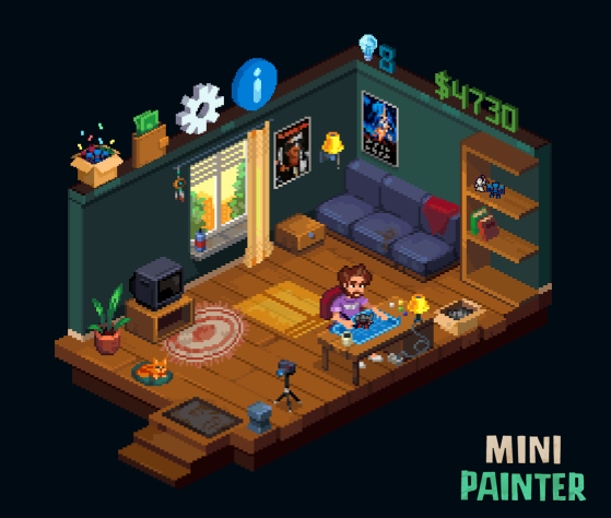 Mini Painter -&amp;nbsp;Уютная изометрическая игра на рабочем столе