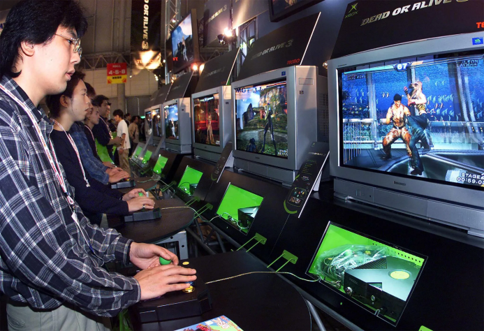 Посетители на&amp;nbsp;TGS 2001