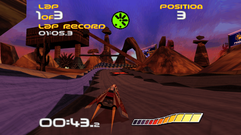 Даже визуально Hi-Octane и Wipeout подозрительно похожи