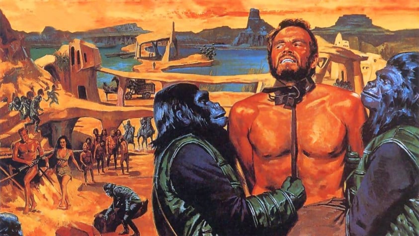 Постер фильма «Планета обезьян»

