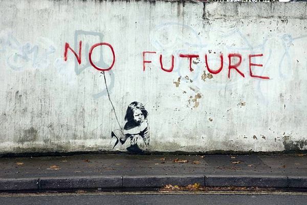 BANKSY - NO FUTURE