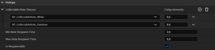 Настройка респавна нот