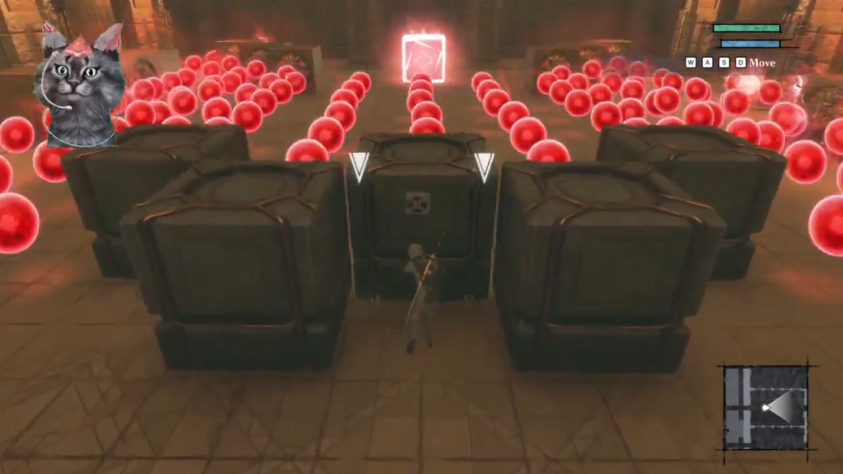 NieR Replicant ver. 1.22 | Одна из&amp;nbsp;комнат в&amp;nbsp;Пустынном храме