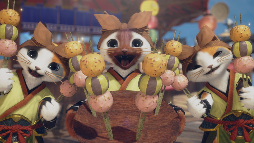 Monster Hunter — идеальная игра для кошатников
