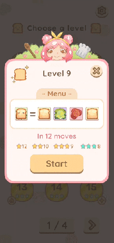 Скриншоты игрового процесса и видео из Sandwich Swipe