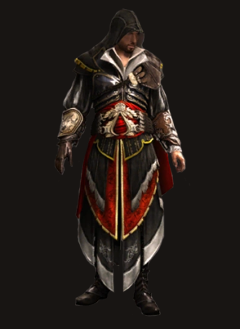 Броня на Эцио Аудиторе. Фрагмент: Wiki Assassin’s Creed.
