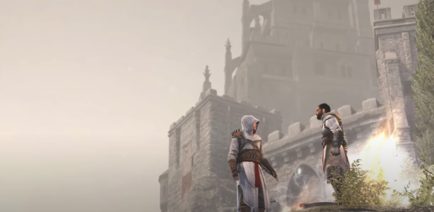 Аббас и Альтаир. Фрагмент из игры Assassin’s Creed Revelations.