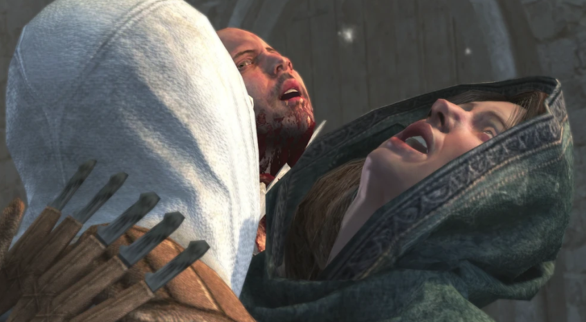 Мария умирает. Игра: Assassin’s Creed Revelations. Фрагмент: Wiki Assassin’s Creed.