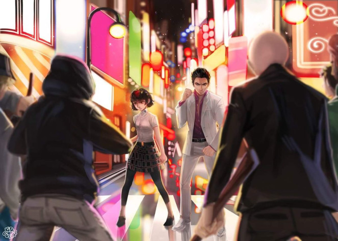Кирю Казума Persona 5. Источник: Pinterest (Stefano Gelao)