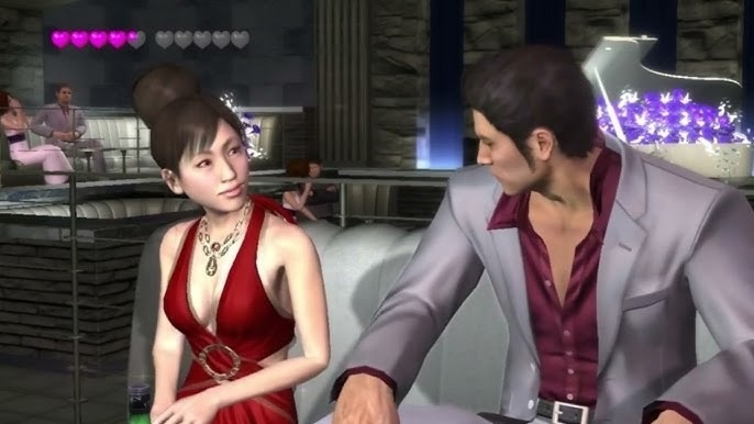 Кирю и&amp;nbsp;хостес Yakuza&amp;nbsp;3.