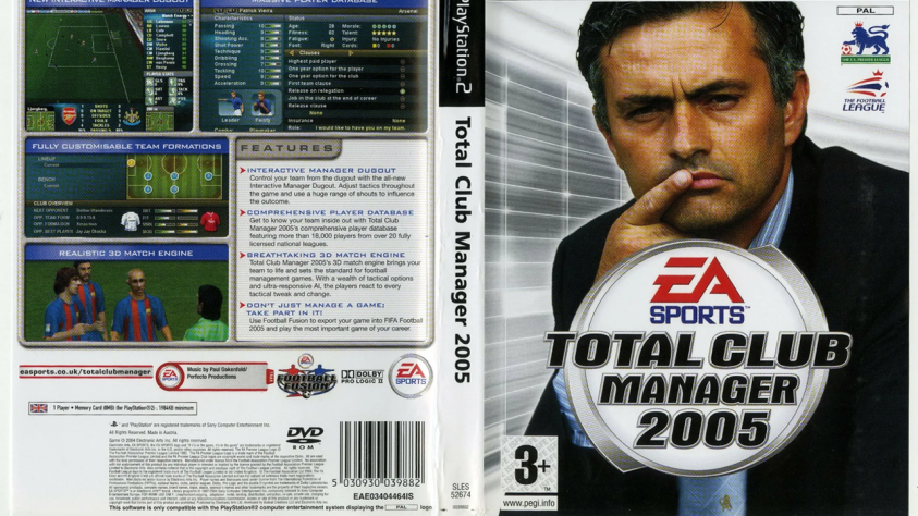«Продающее лицо» Total Club Manager 2005 — свежеиспеченный победитель Лиги чемпионов с «Порту» Жозе Моуринью, тот самый «я не лучший тренер в мире, но не думаю, что кто-то лучше меня»