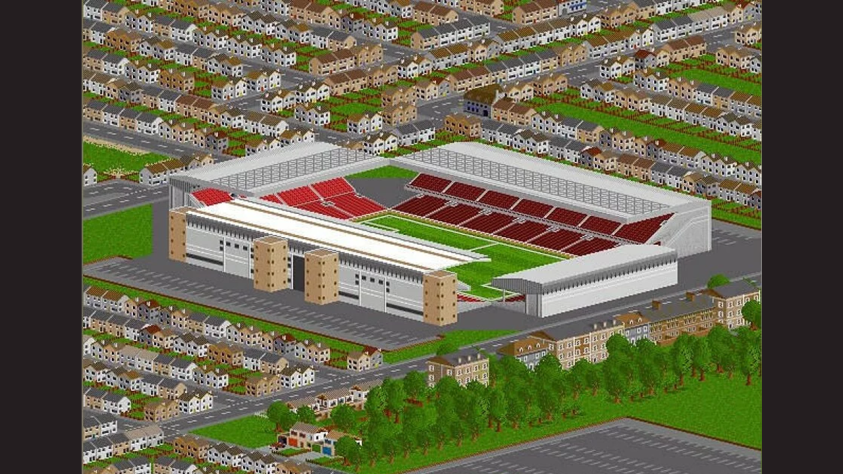 В FIFA Soccer Manager можно было расширить стадион до космической вместимости в 300 тысяч человек. Ни один клуб до сих пор не способен на это в реальной жизни.