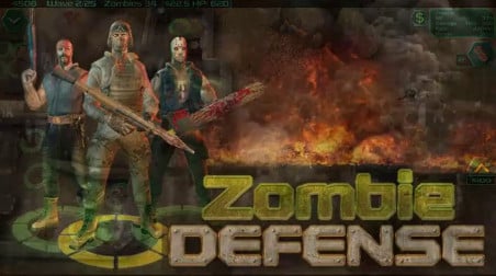 Zombie Defense: Официальный трейлер