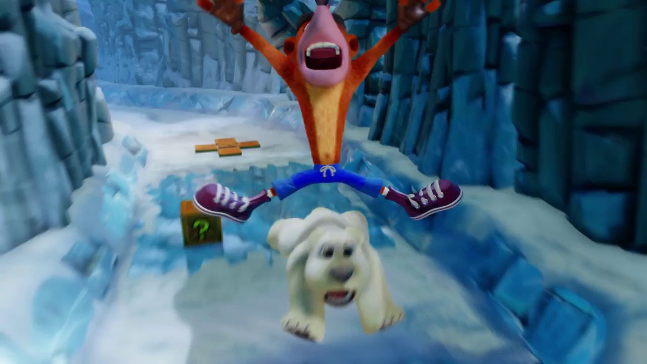 Crash Bandicoot N. Sane Trilogy: Мишка Polar | StopGame