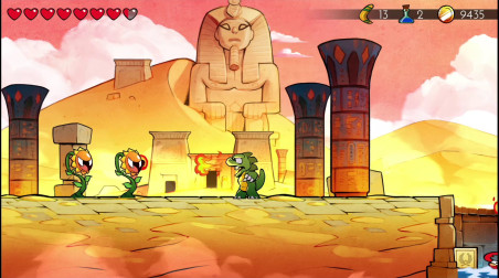 Wonder Boy: The Dragon's Trap: В стиле ретро