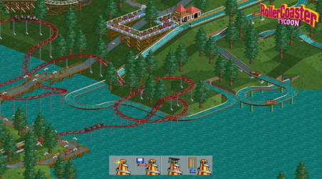 RollerCoaster Tycoon Deluxe: Официальный трейлер