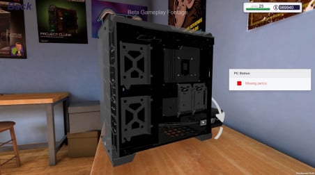 PC Building Simulator: CORSAIR в игре