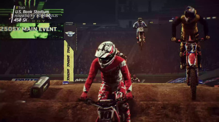 Monster Energy Supercross: The Official Videogame: Официальный трейлер