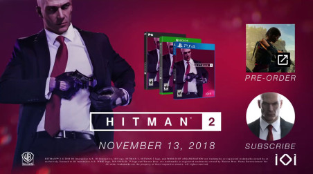 Hitman 2: Анонс игры