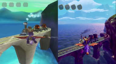 Spyro Reignited Trilogy: Сравнение графики