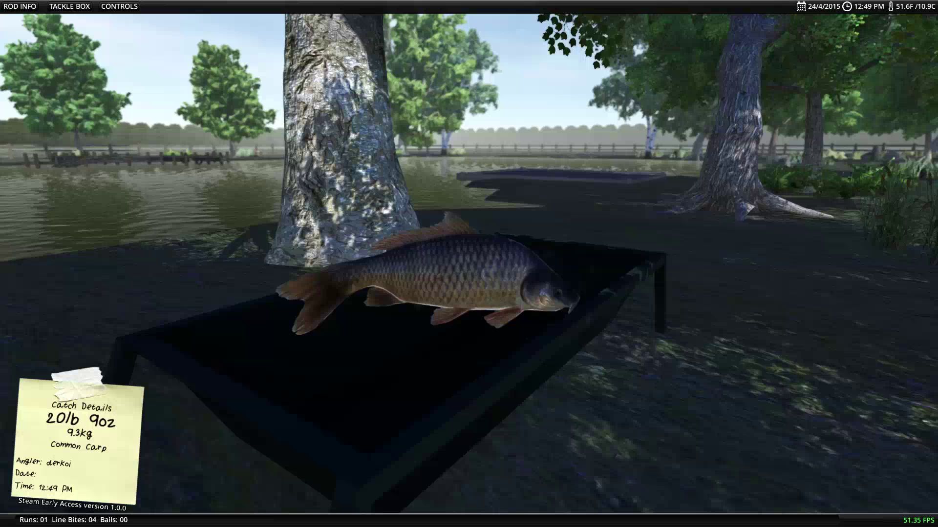 Carp Fishing Simulator: Официальный трейлер