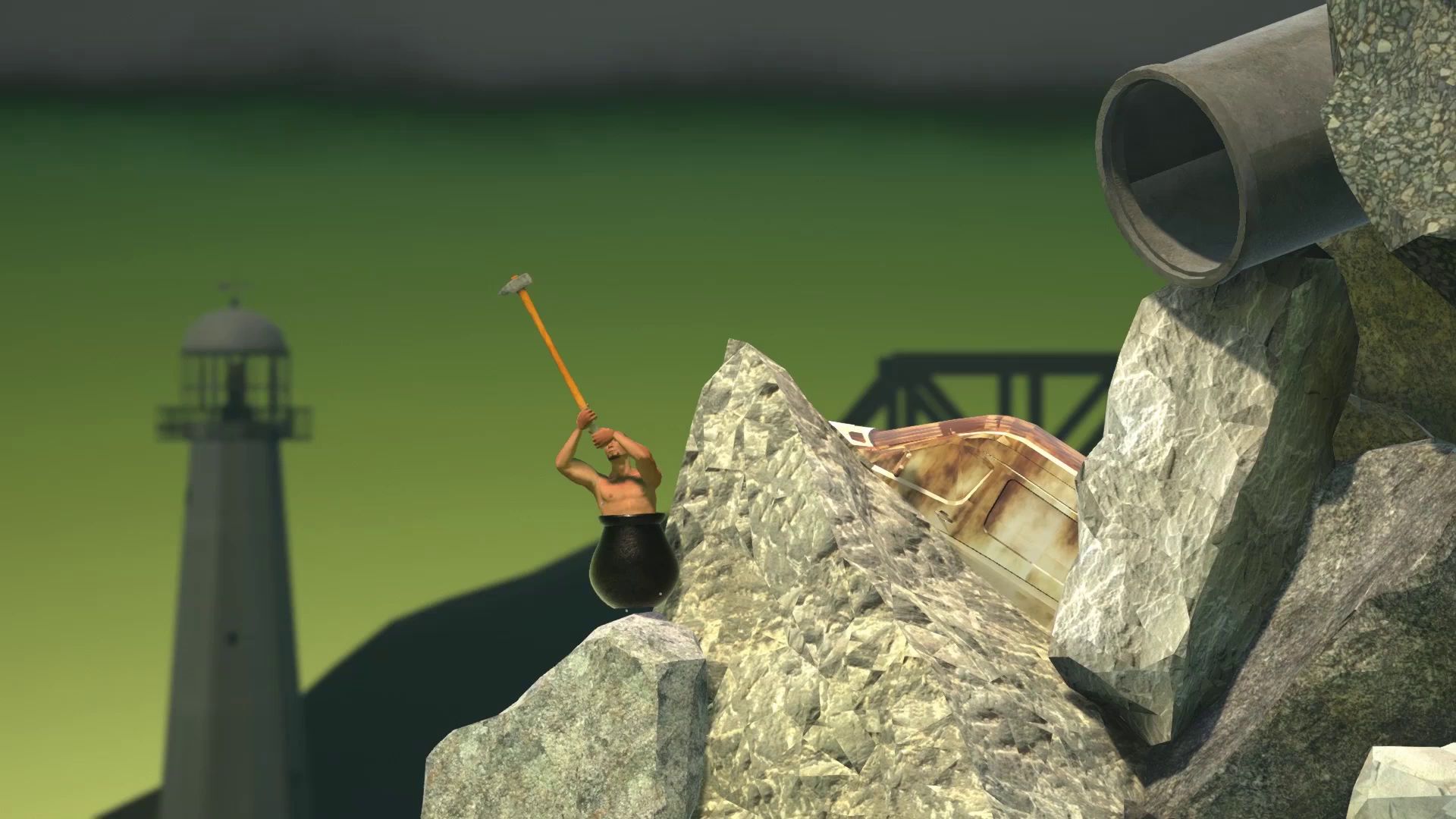 Getting over it with bennett foddy steam фото 36