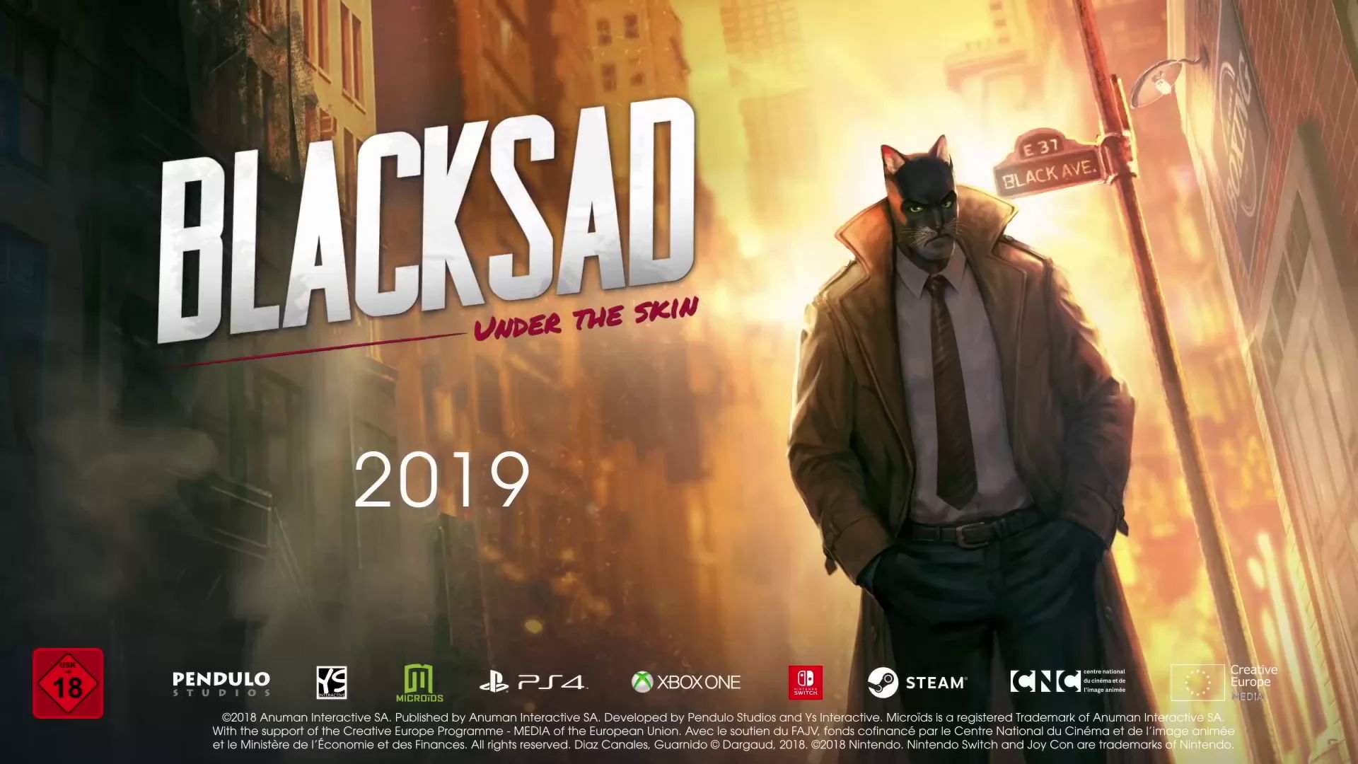 Blacksad: Under the Skin — обзоры и отзывы, описание, дата выхода,  официальный сайт игры, системные требования и оценки игроков | StopGame