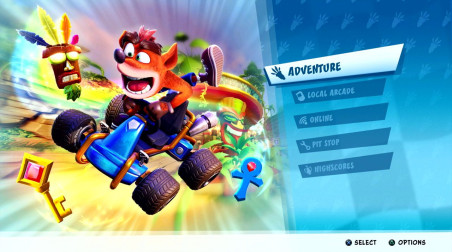 Crash Team Racing Nitro-Fueled: Геймплей режима «Приключение»