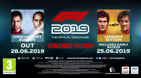 F1 2019: Релизный трейлер