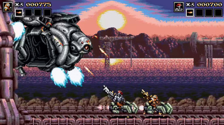 Blazing Chrome: Геймплейный трейлер