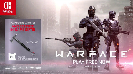 Warface: Трейлер к релизу на Nintendo Switch