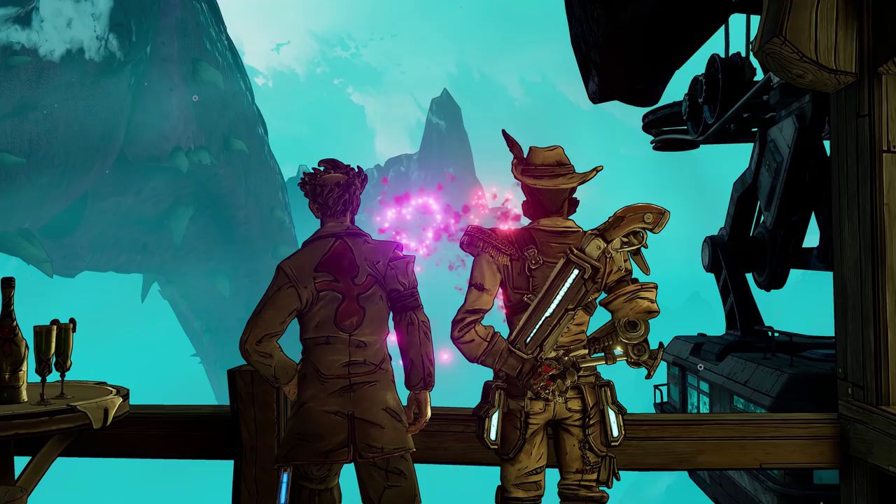 Бордерлендс дополнение. Borderlands Хаммерлок. Уэйнрайт бордерлендс. Хаммерлок бордерлендс 3. Borderlands 3 Хаммерлок.