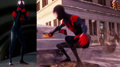 Spider-Man: Miles Morales: Анонс костюма из «Человек-паук: Через вселенные»