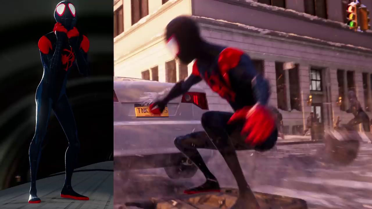 Spider-Man: Miles Morales: Анонс костюма из «Человек-паук: Через вселенные»  | StopGame