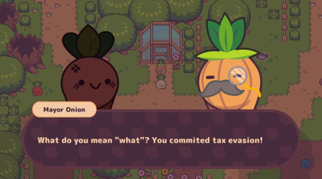 Turnip Boy Commits Tax Evasion: Геймплейный трейлер