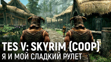 The Elder Scrolls V: Skyrim (coop). Я и мой сладкий рулет