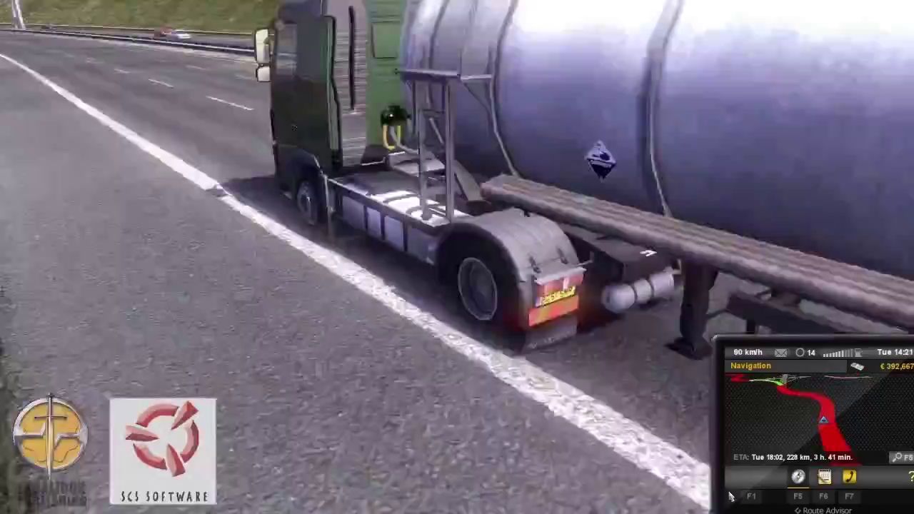 Euro Truck Simulator 2: Геймплей | StopGame