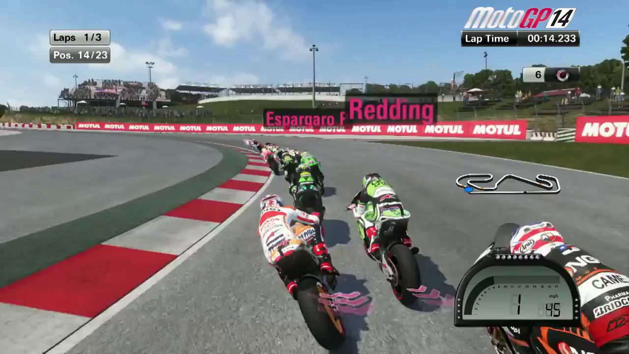 MotoGP 14: Геймплей | StopGame