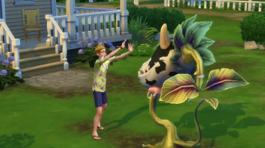 The Sims 4: Нед и растение-корова