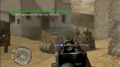 Call of Duty 2: Геймплей с Xbox 360