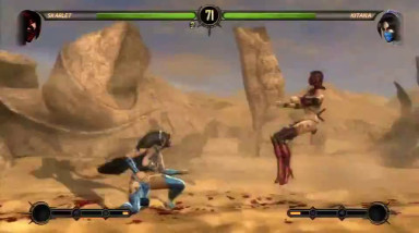 Mortal Kombat (2011): Скарлет (фаталити и бабалити)