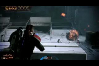 Mass Effect 2: Битва с дроидами