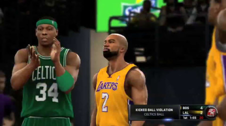 NBA 2K11: Celtics против Lakers