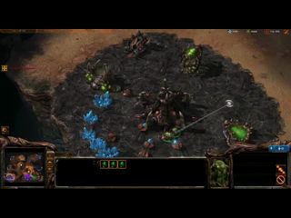 StarCraft II: Wings of Liberty: Зерги vs Люди (видео из беты)