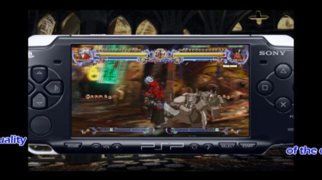 BlazBlue: Calamity Trigger: Версия для PSP