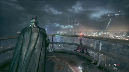 Batman: Arkham Knight: Бэтмобиль в действии (Е3 2014)