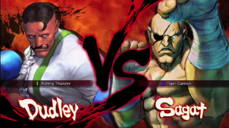 Super Street Fighter IV: Dudley против Sagat