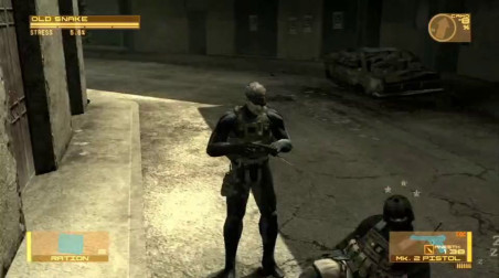 Metal Gear Solid 4: Guns of the Patriots: Ближний бой