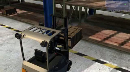 Forklift Truck Simulator 2009: Складская работа