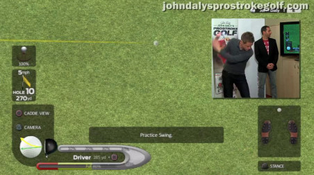 John Daly's ProStroke Golf: Демонстрация движений